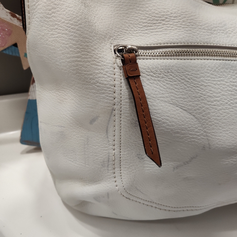 Vintage GUC Coach Soho Hobo Dinky Slouch Pebbled Leather Hobo Satchel Bag, 🤍 - Picture 16 of 16